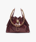 CH 25 Small Handbag Burgundy