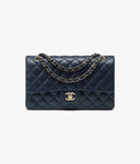 Classic 11.12 Handbag Lambskin Dark Blue