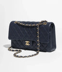 Classic 11.12 Handbag Lambskin Dark Blue