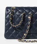 Classic 11.12 Handbag Lambskin Dark Blue