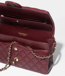 Classic 11.12 Handbag Lambskin Dark Burgundy
