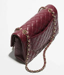 Classic 11.12 Handbag Lambskin Dark Burgundy