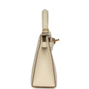 Kelly Sellier 20 Craie Epsom Gold Hardware