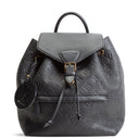 LV Monogram Empreinte Montsouris Backpack - Black