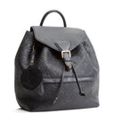 LV Monogram Empreinte Montsouris Backpack - Black