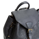 LV Monogram Empreinte Montsouris Backpack - Black