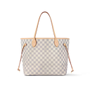 Neverfull MM Damier Azur Canvas Beige