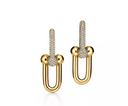 gold earrings
